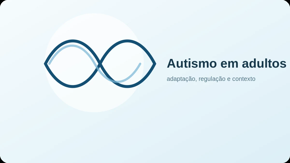 Imagem representativa de Autismo em adultos e TCC: a terapia precisa ser adaptada à pessoa