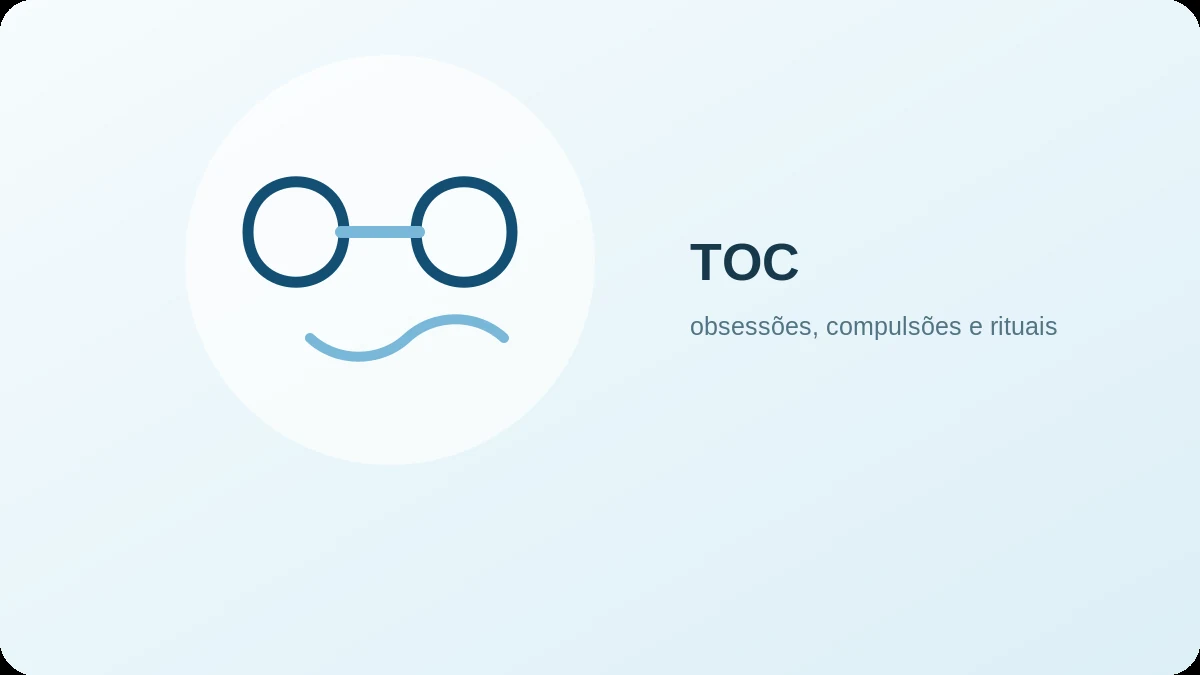Imagem representativa de TOC: obsessões, compulsões e o ciclo que mantém o transtorno